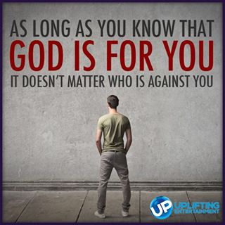 Smile! God is for you!